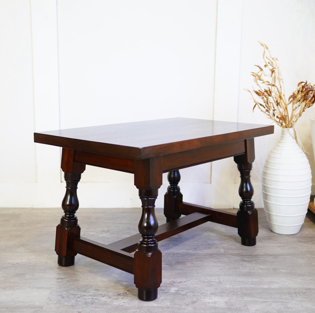 松本民芸家具 C型センターテーブル ヴィンテージ 中古 民藝 工芸 机