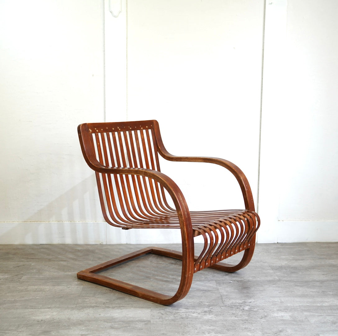 竹興社 バンブー製イージーチェア 城所右文次 ヴィンテージ 中古 希少