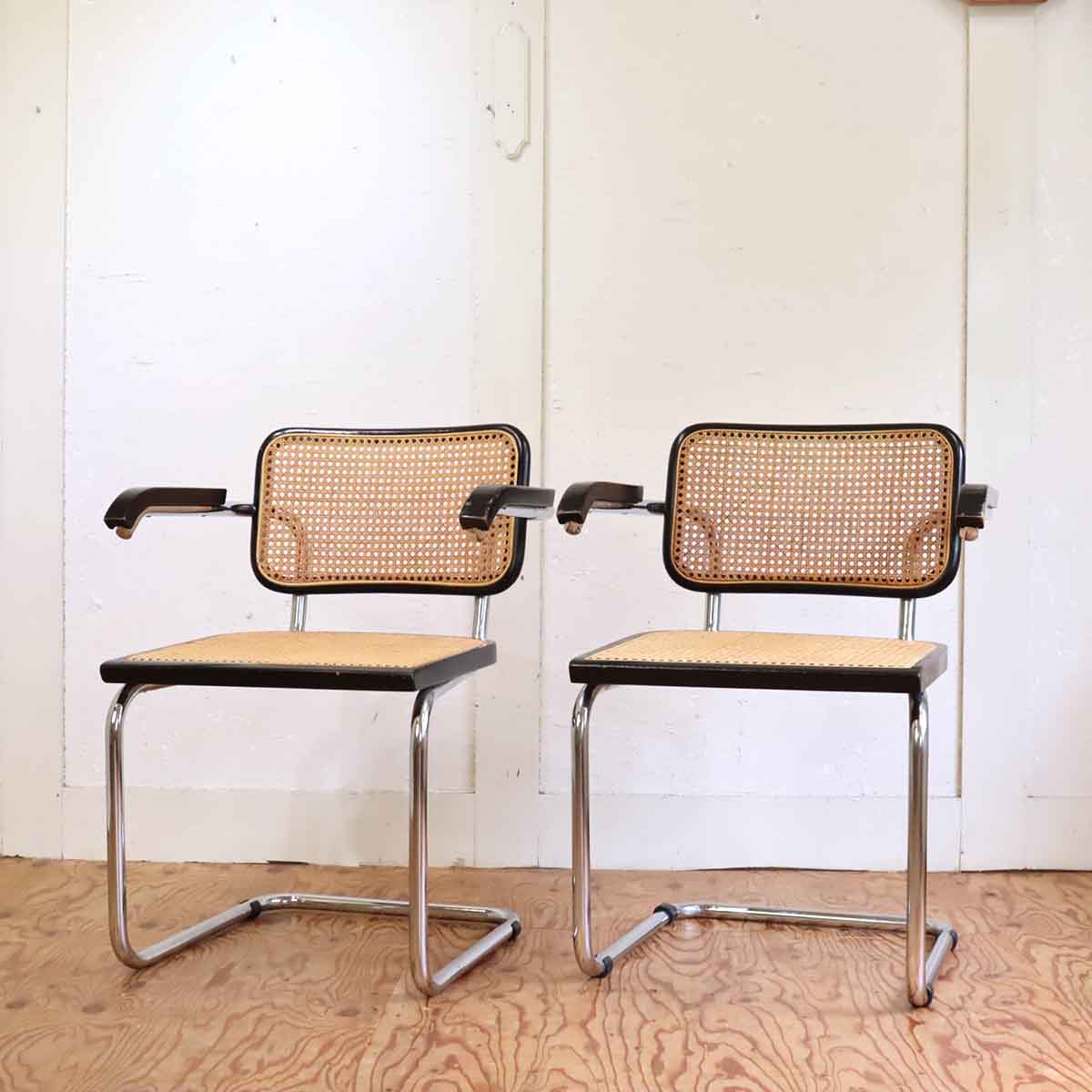 交通事故の痛み様 2脚 チェスカチェア カンチレバー マルセル