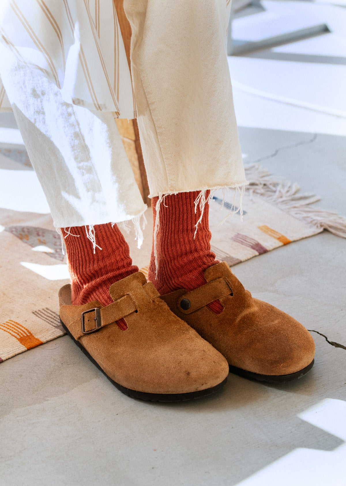 和紙コットンソックス - R1535｜靴下｜ROTOTO 公式通販オンライン