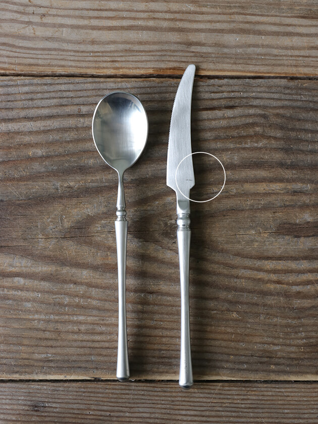 カトラリーClaireマットシルバー サラグレース