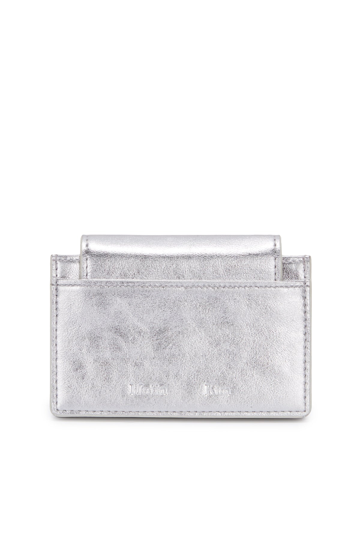MATIN KIM ACCORDION WALLET IN SILVER – SeoulSeoul