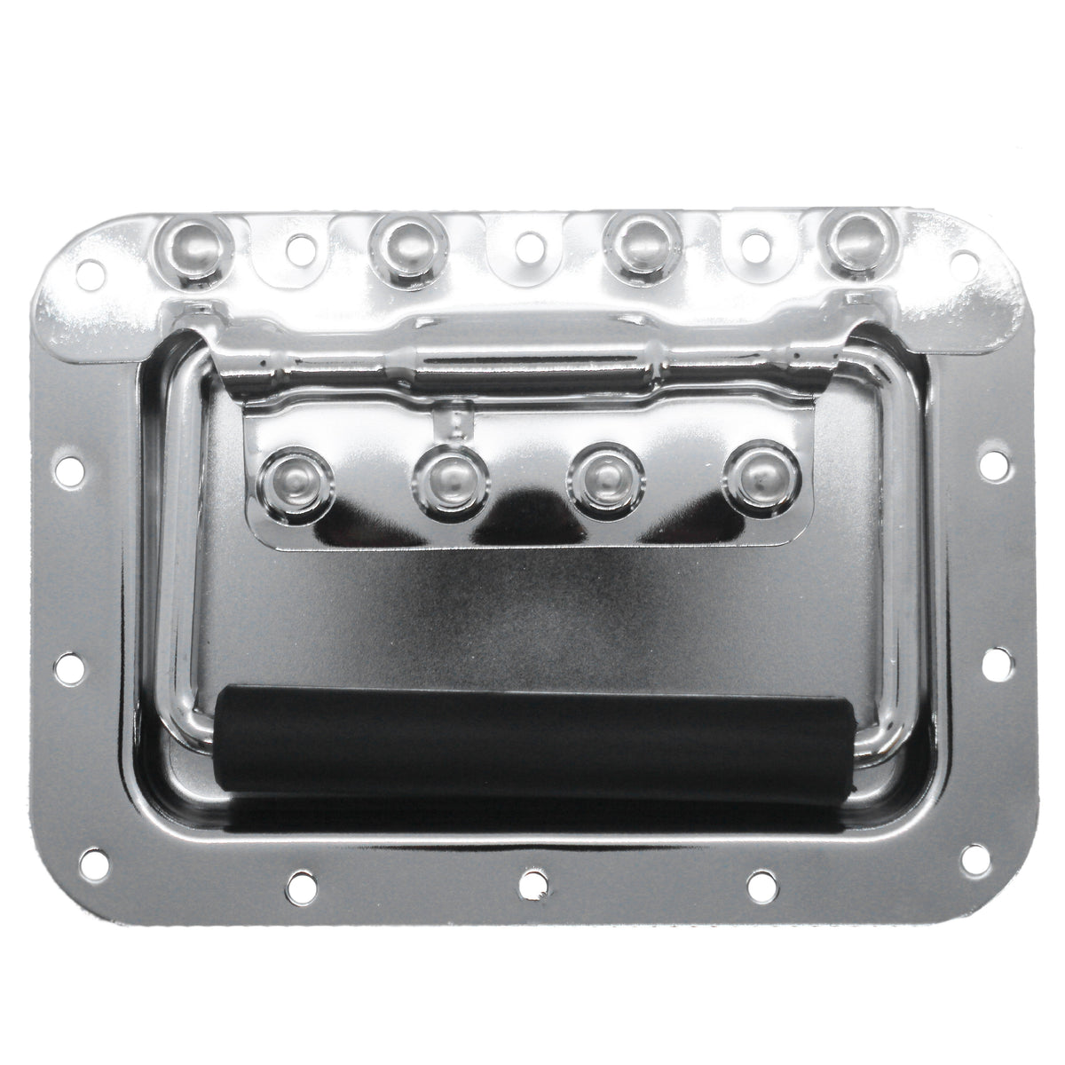 Large Chrome PA DJ Speaker Mid-Size Recessed Spring Loaded Handle