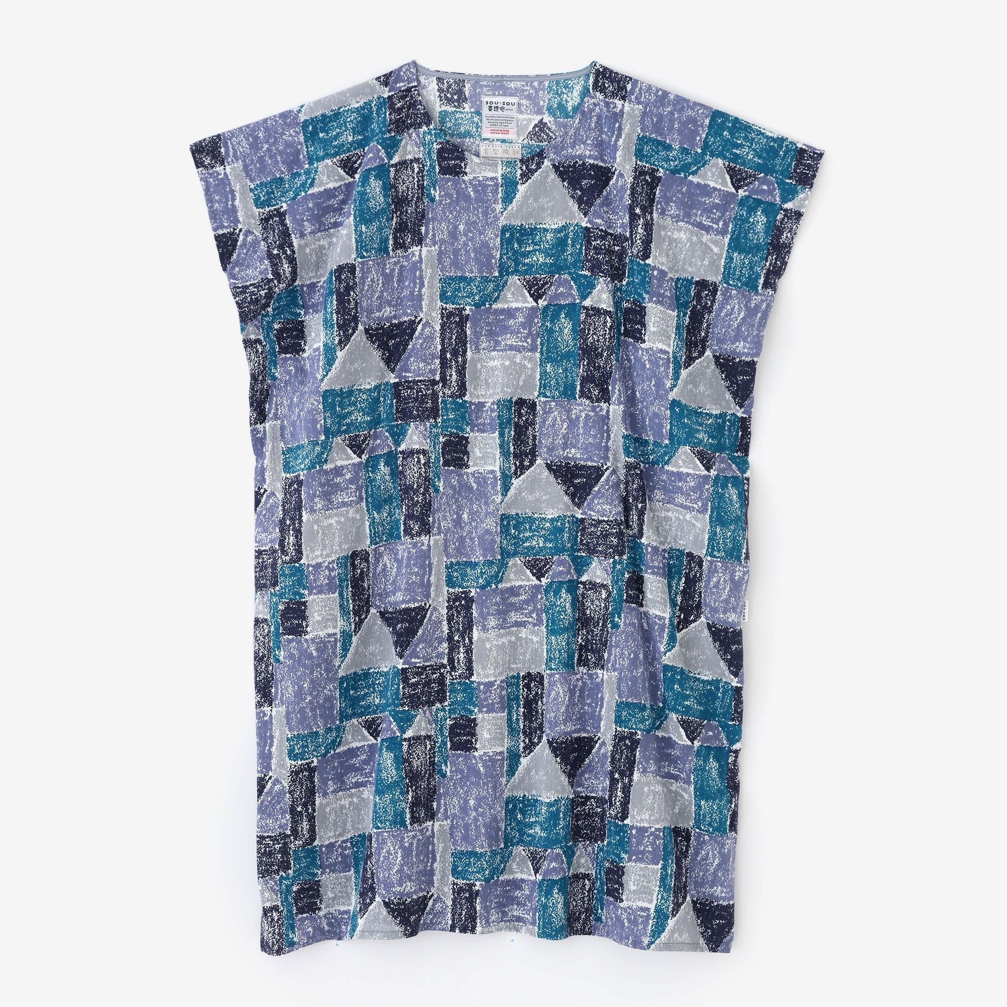 高島縮 20/20 長方形衣（ちょうほうけい）／つみ木の家