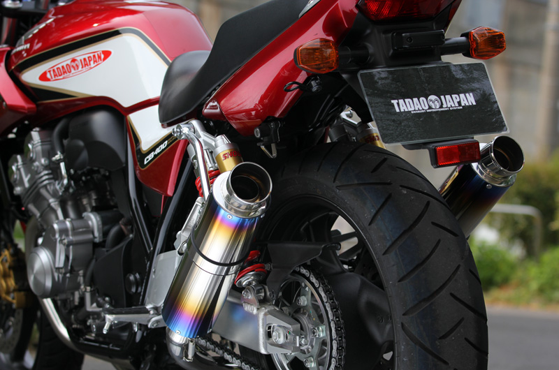CB400SF HV Revo 08～17【 EBL-NC42 】｜PURE SPORT “S” 2TAILチタン