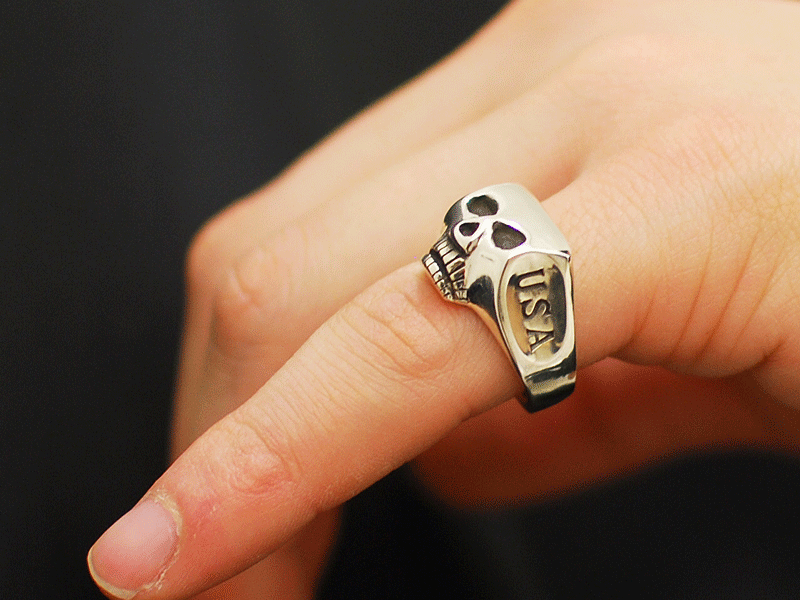 JIM SKULL RING/NYC,USA/FLASH POINT（フラッシュポイント） - DEFI