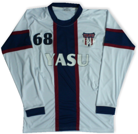 野洲高校のレプリカサッカーユニフォームチームオーダー sample1012