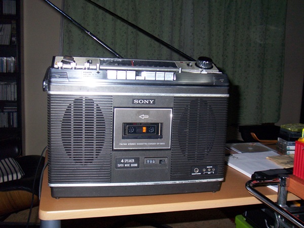 秘密基地のオーディオ部門（平成20年から～）大改革: ジャンクラジカセ