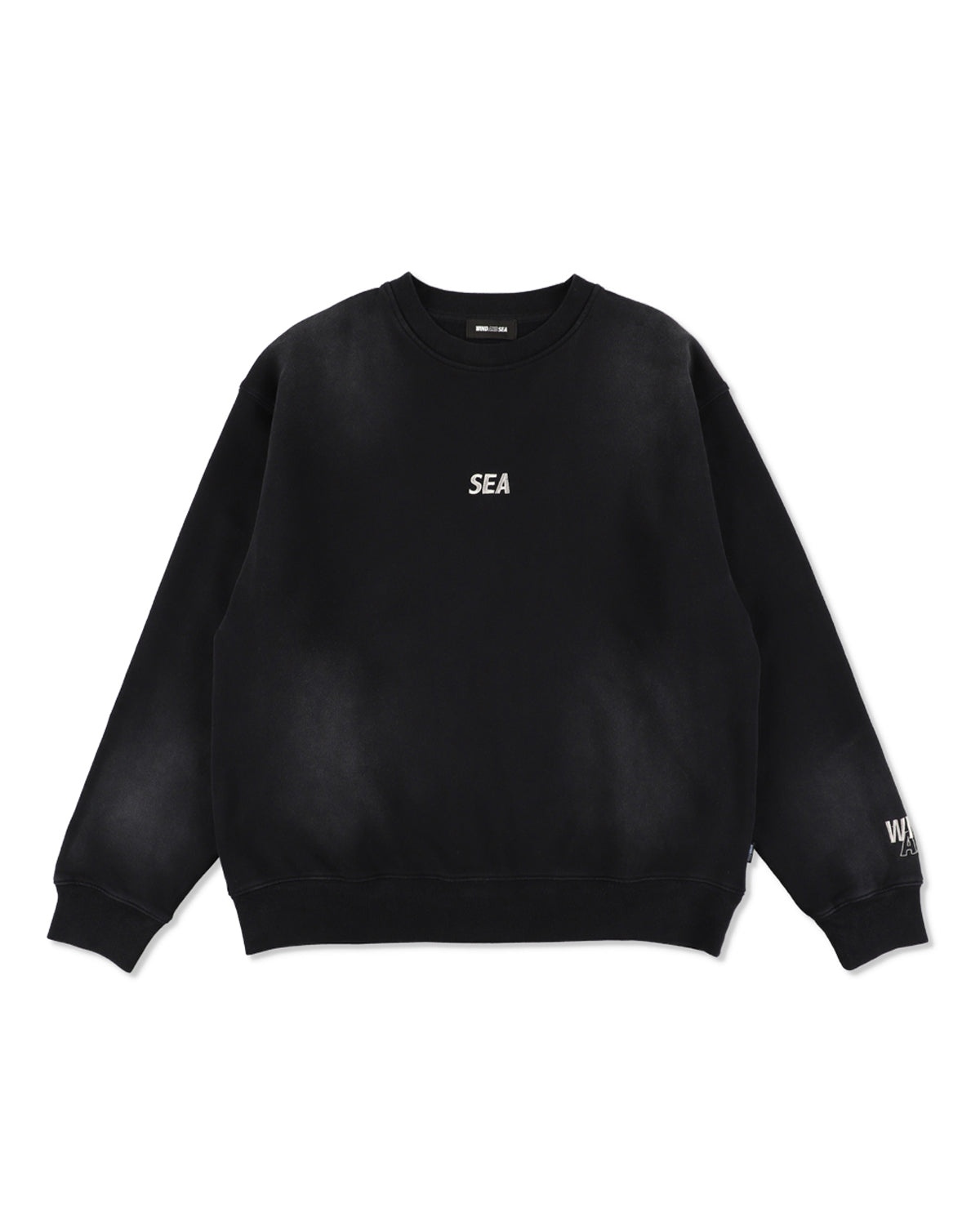 SULFUR DYEING LOGO CREWNECK SWEATSHIRT – WIND AND SEA