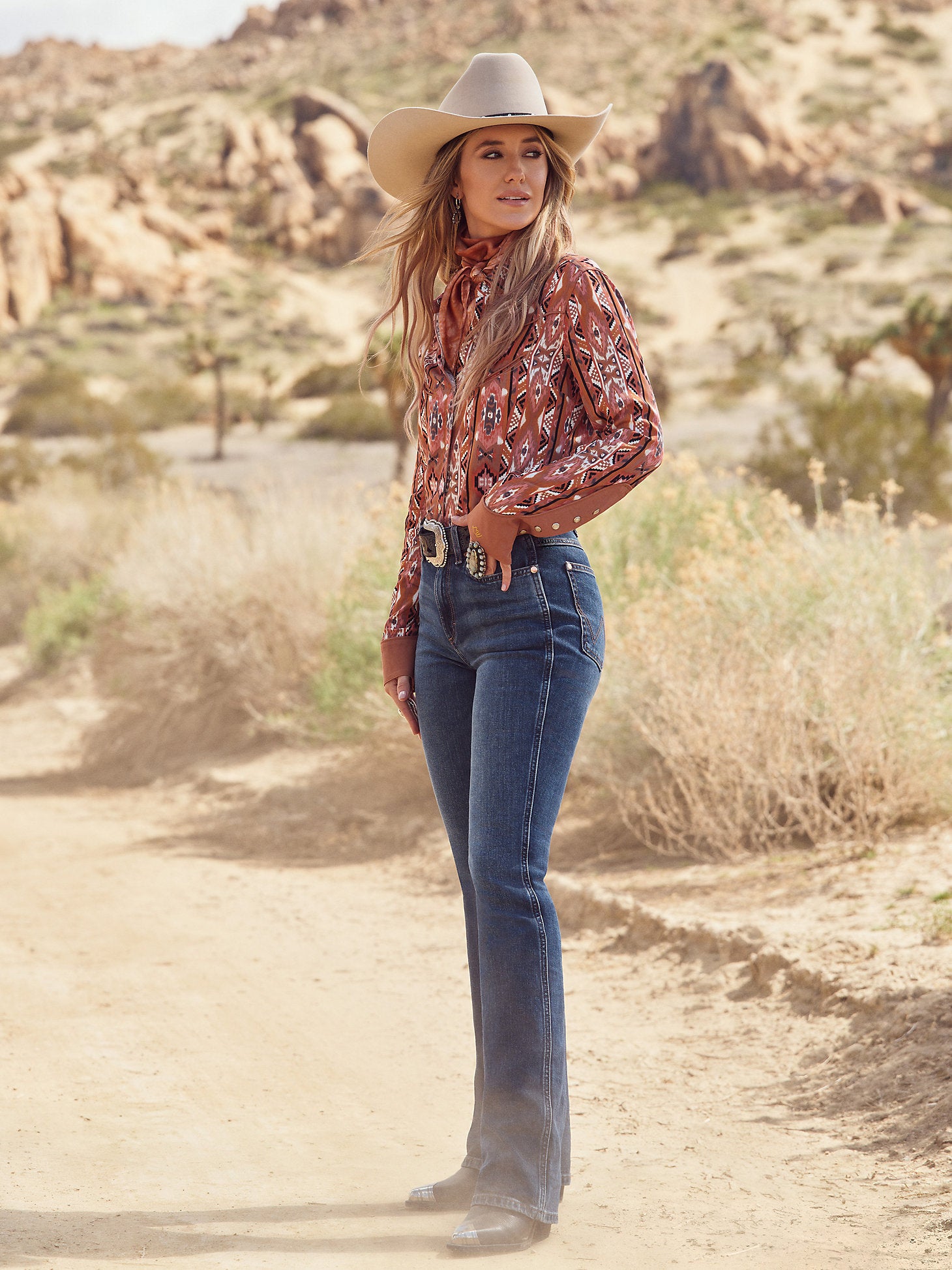 Alexis - Wrangler X Lainey Wilson Boot Huggers Jeans – Wiseman's