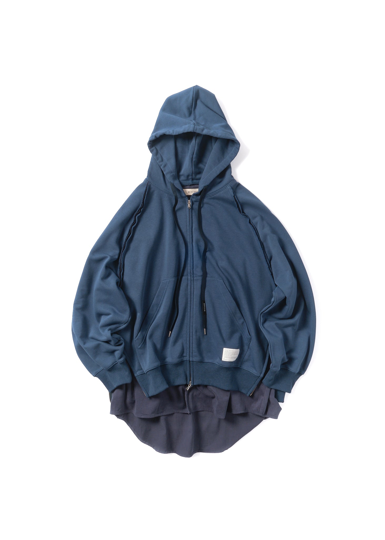 LAYERED ZIP HOODIE – WIZZARD OFFICIAL ONLINE STORE