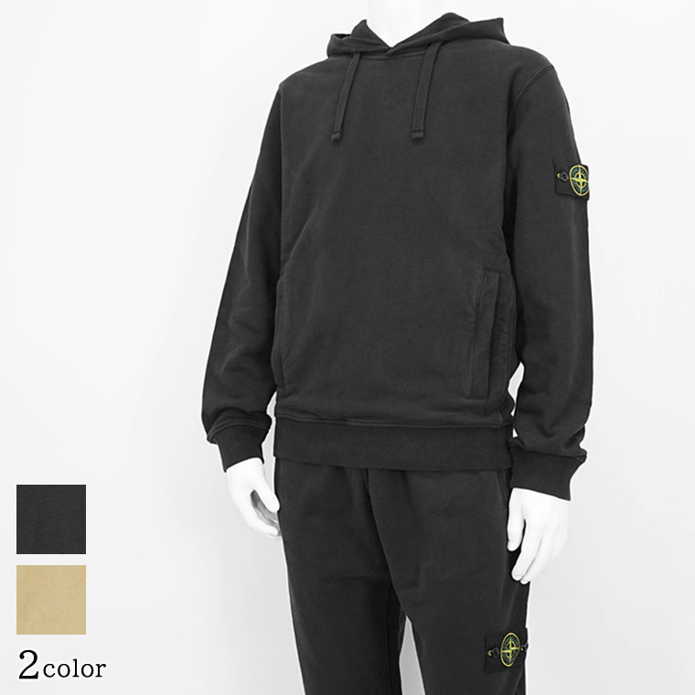 ストーンアイランド STONE ISLAND メンズ パーカー ブラック ベージュ