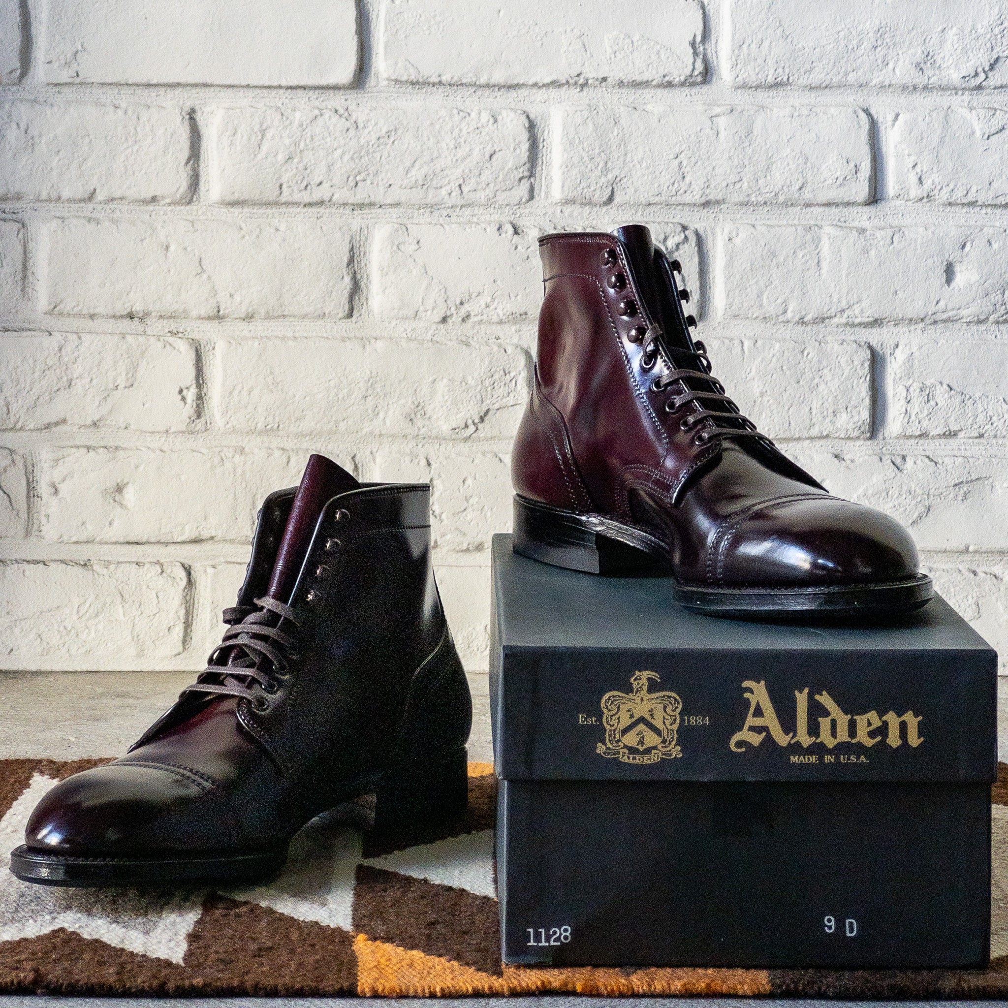 ANATOMICA by ALDEN CAP-TOE BOOTS 1128 – WANDERER