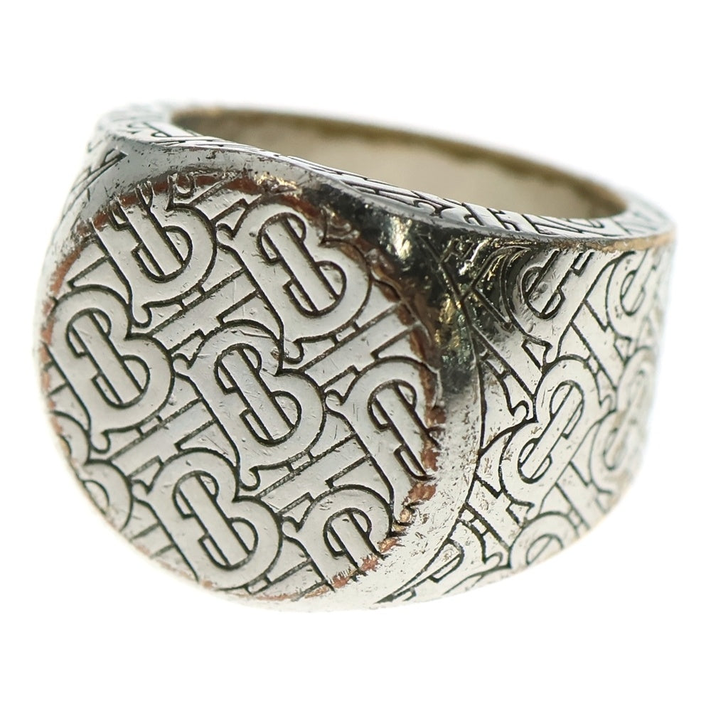 BURBERRY(バーバリー) モノグラム TBロゴ シグネット リング 指輪