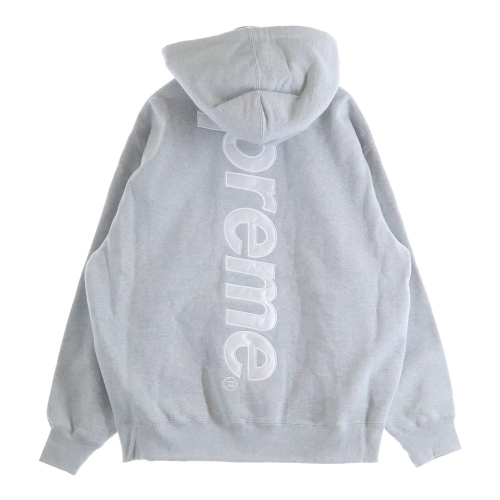 SUPREME(シュプリーム) 24AW Satin Applique Hooded Sweatshirt サテン