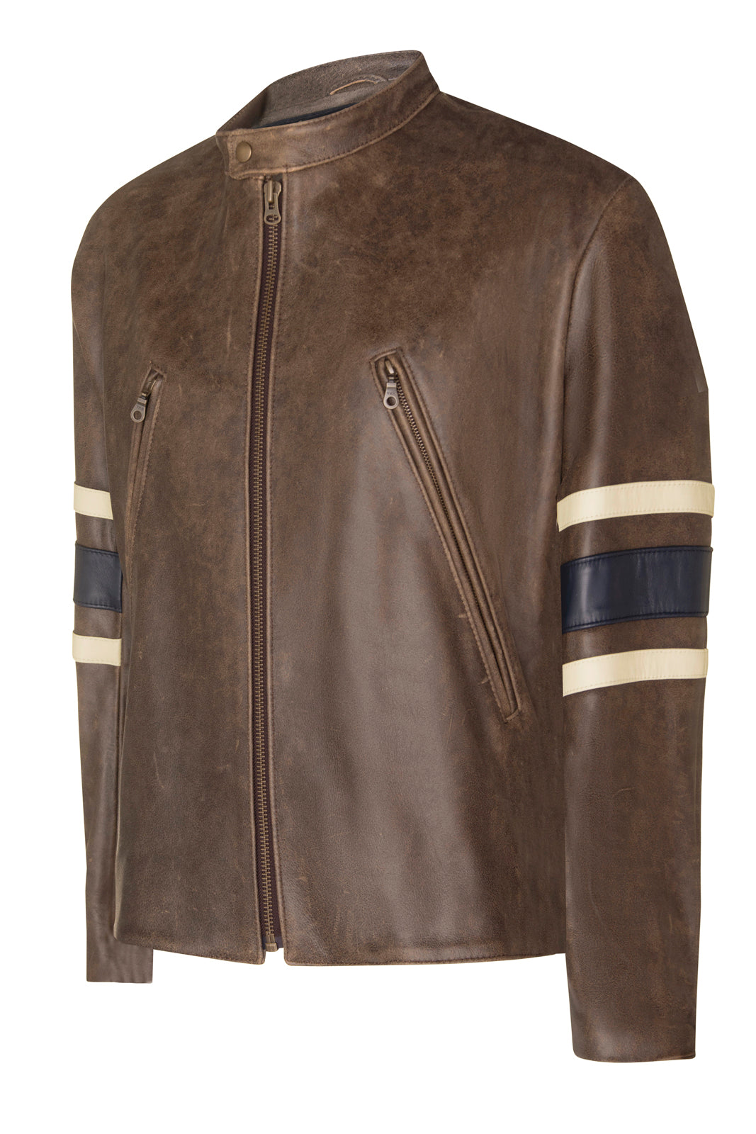 X-Men 3 Wolverine Style Leather Jacket As Worn by Hugh Jackman in