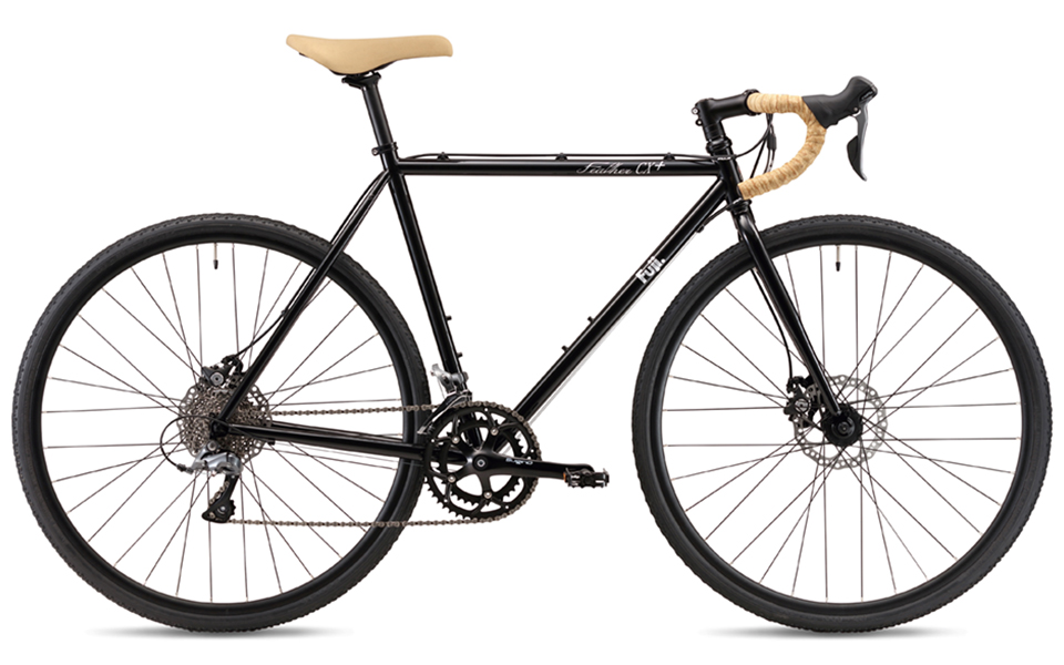 FUJI フジ feather CX+ 2019 ブラック 54 シクロ 美品 府中×2019年