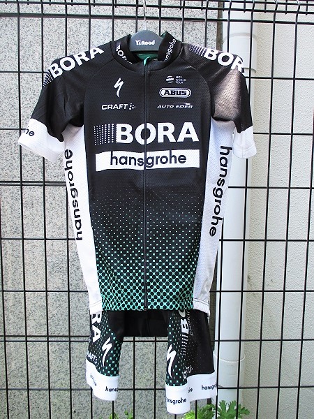 スロベニア BORA hansgrohe サイクルジャージ 上下Mサイズ サガン