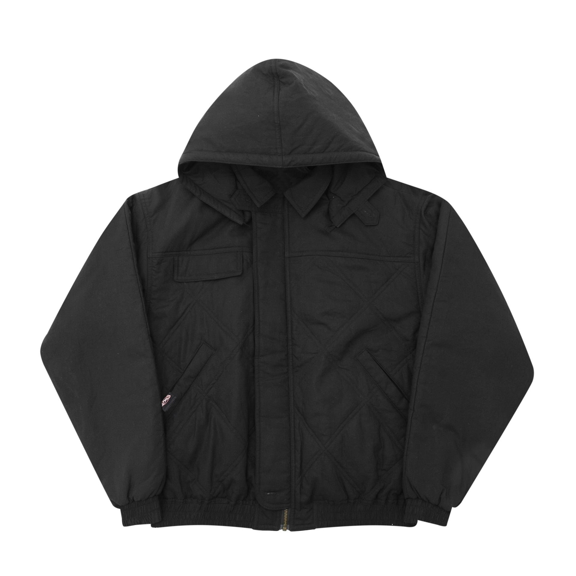 Diamond Quilted Jacket (Black) – YARDSALE