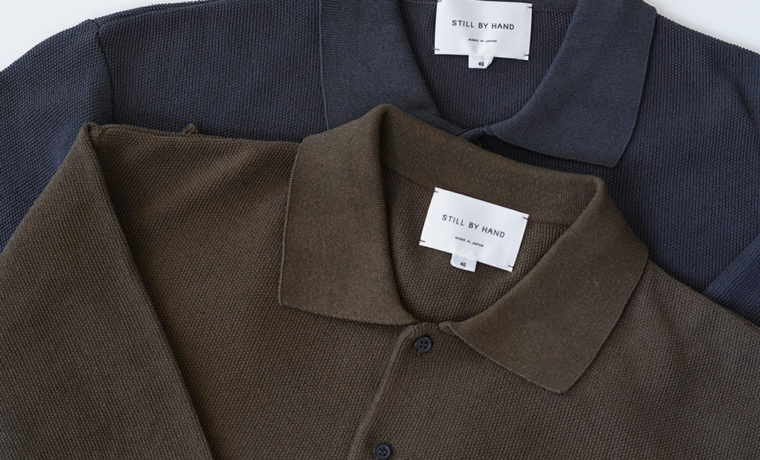 STILL BY HAND(ｽﾃｨﾙﾊﾞｲﾊﾝﾄﾞ）ニットポロシャツ－大阪 SECOND（セカンド