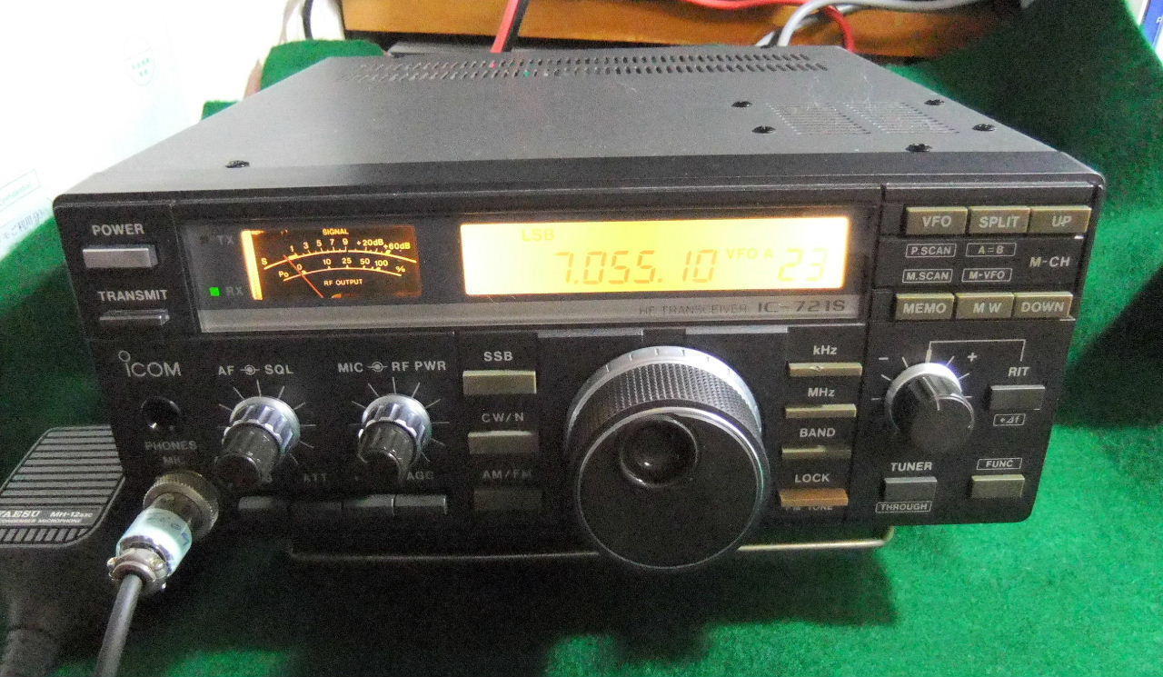 アイコム IC-721 動作未確認 アイコムIC-721動作未確認