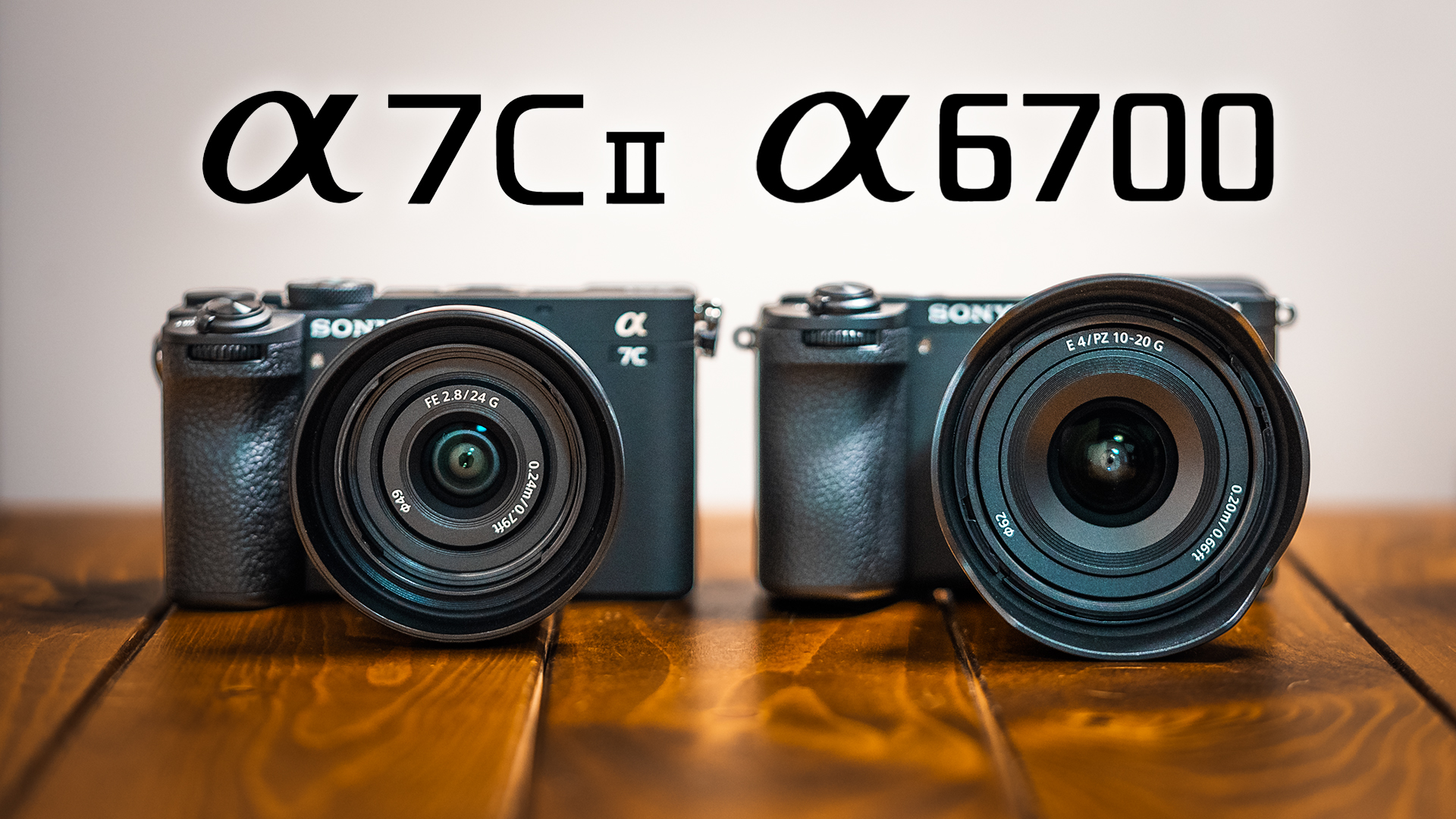 悩ましい2択】SONYα7CIIとα6700を徹底比較！両方コンパクトだけど全然