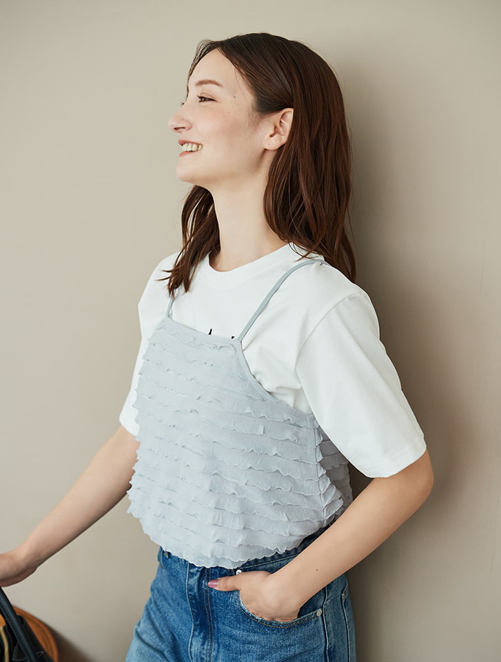 fifth 【SET UP対応】フリルキャミソール | 人気レディース