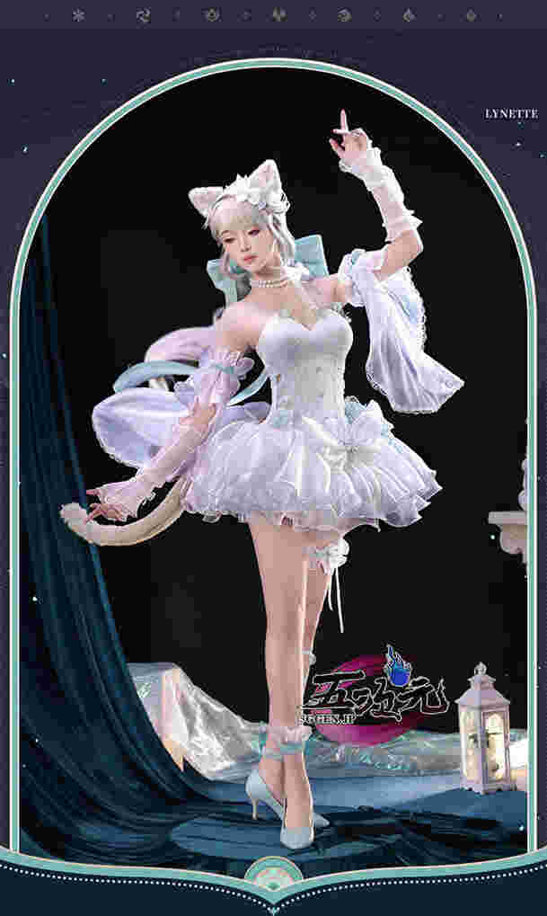 三分妄想 原神 コスプレ リネット ウィッグ