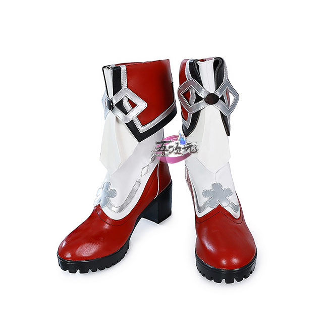 五次元 原神 コスプレ 胡桃 残雪に咲く紅 海灯祭 靴