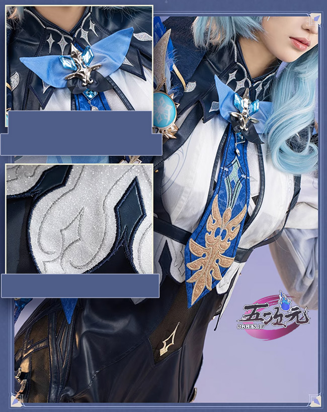 猫屋小舗 原神 コスプレ エウルア 衣装セット リニューアルVer