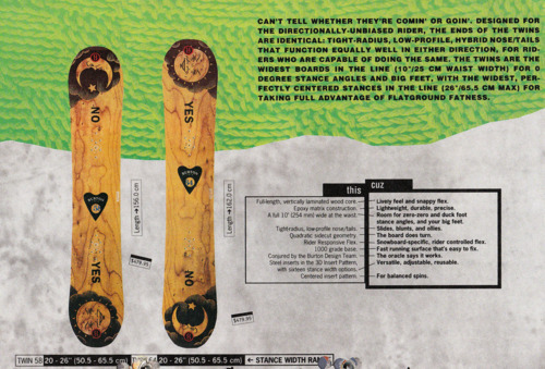 Burton TWIN 164 イグチ YES NO ツイン レア Burton TWIN 164 イグチ