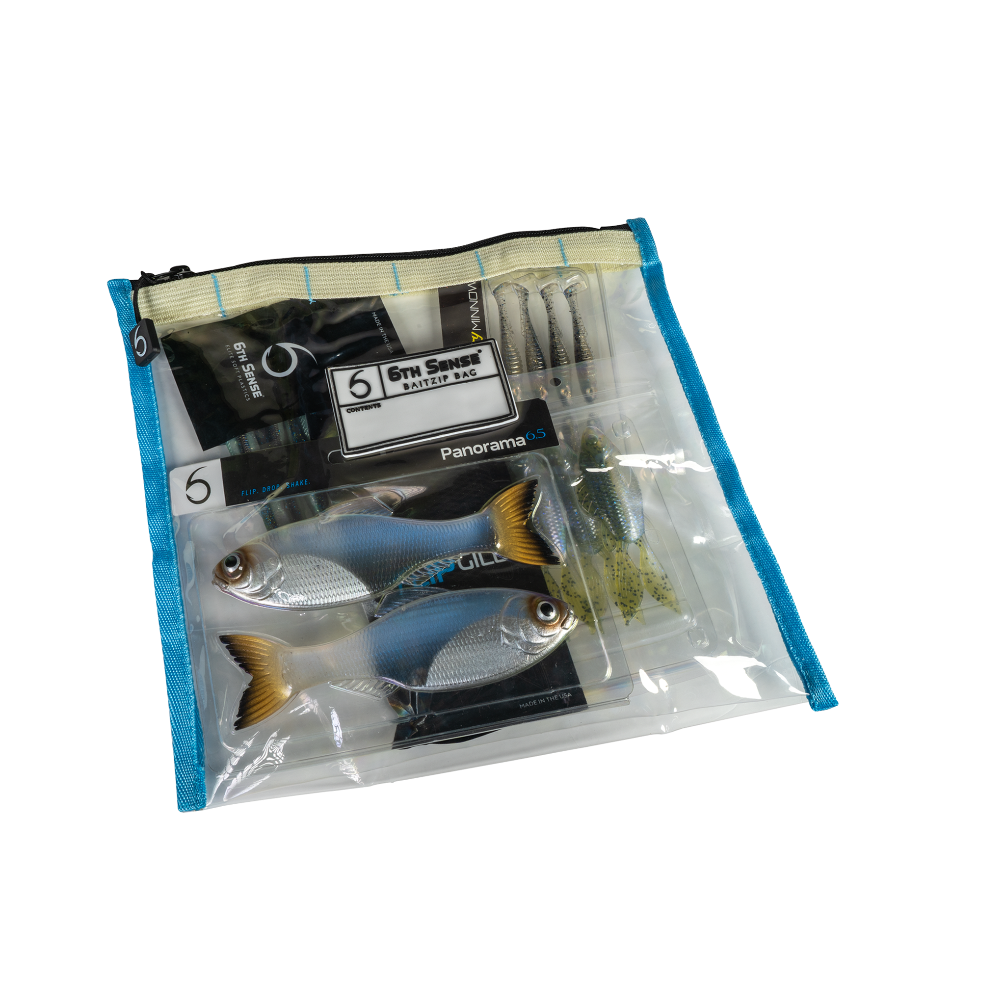 6th Sense BaitZip™ Pro Bags – Heavy-Duty Tackle Organizers – 6th