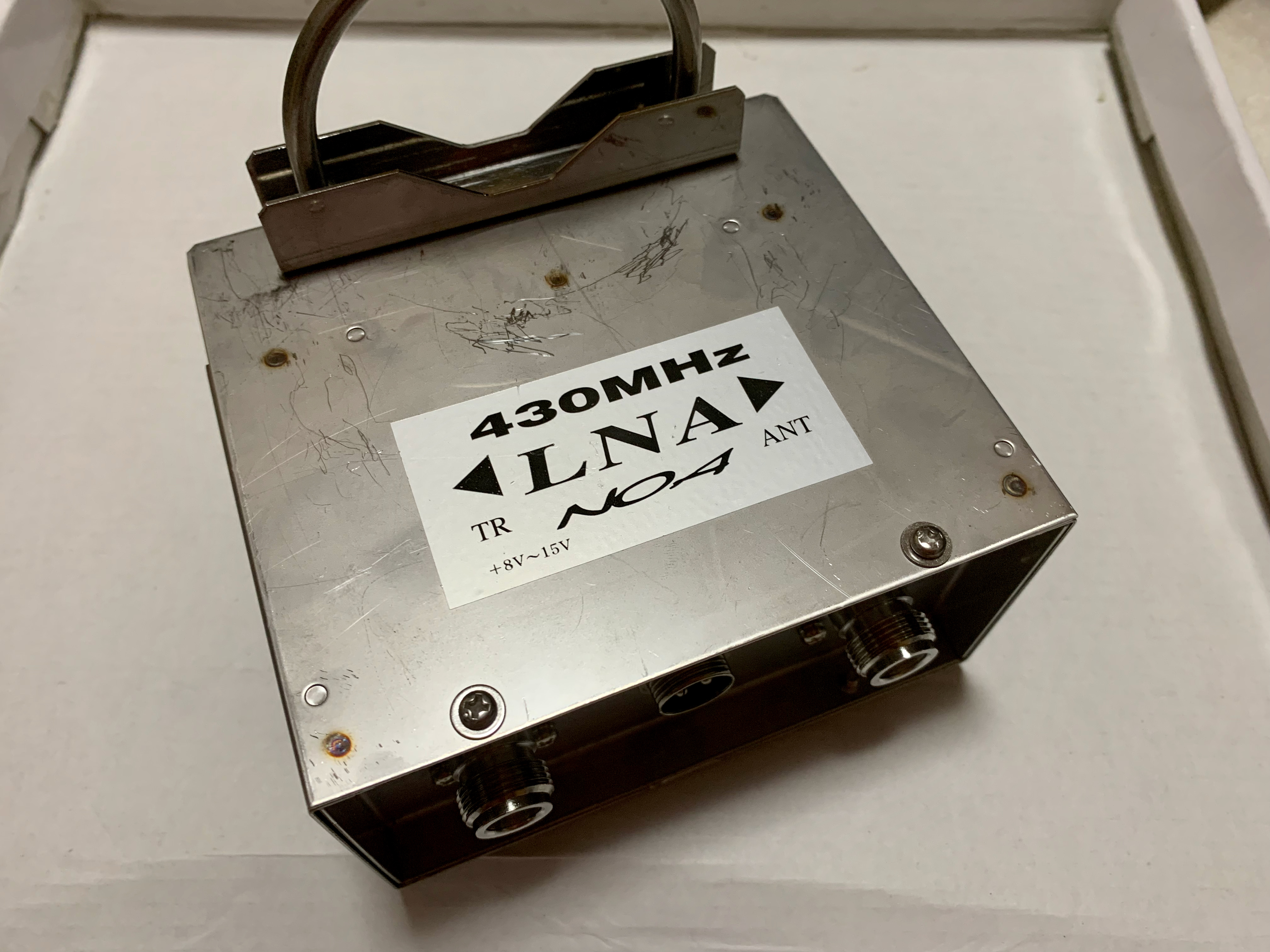 川越無線 プリアンプ(430MHz/スタンダードタイプ) | 7M2NZN's blog