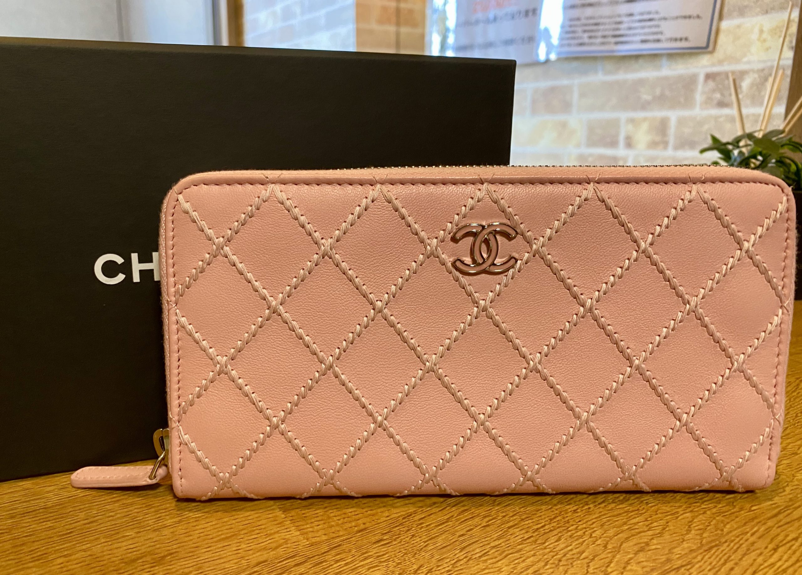 シャネル ワイルドステッチ 長財布 をお買取 - 丸和質商