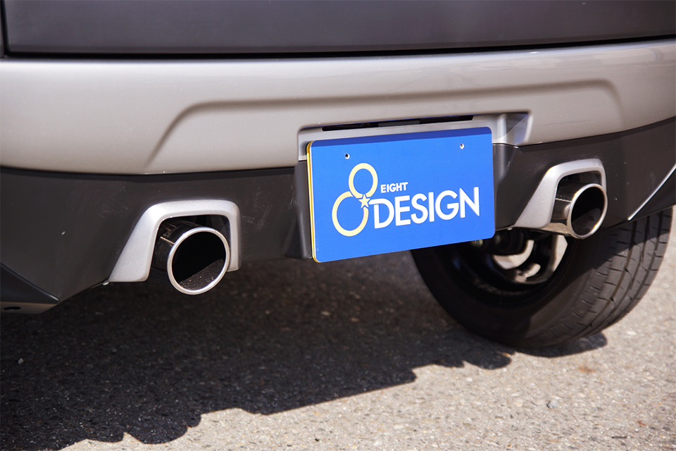 ハスラー用 エイトデザイン マフラー アタッチメント付き MR31 NA用