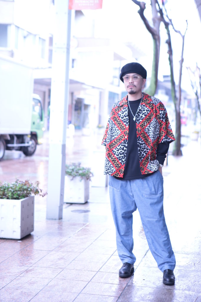 SPRING & SUMMER 2020新作COOTIE / Crazy Leopard Open-Neck S/S Shirt
