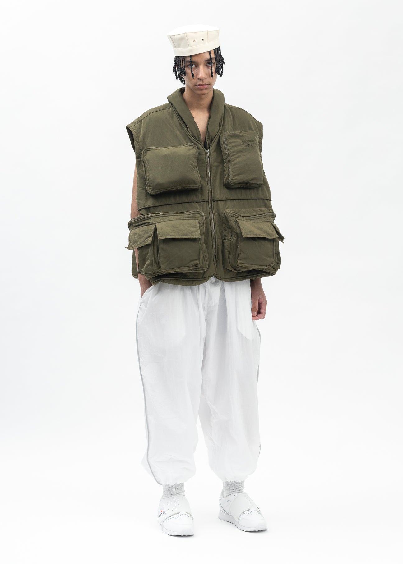 HED MAYNER X Reebok POCKETED VEST ARMY GREEN – 017 Shop