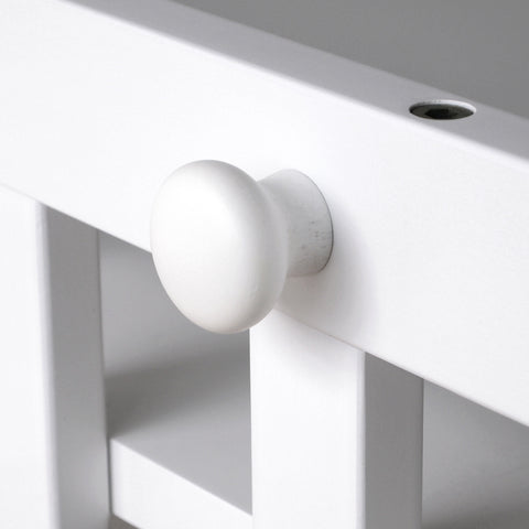 キャノピー（天蓋）付き ミニベッド&デスク / ベビーベッド 日本製