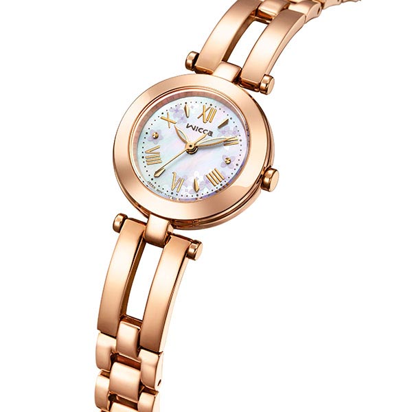 シチズン ウィッカ wicca ハーフバングル ライラック限定モデル 世界