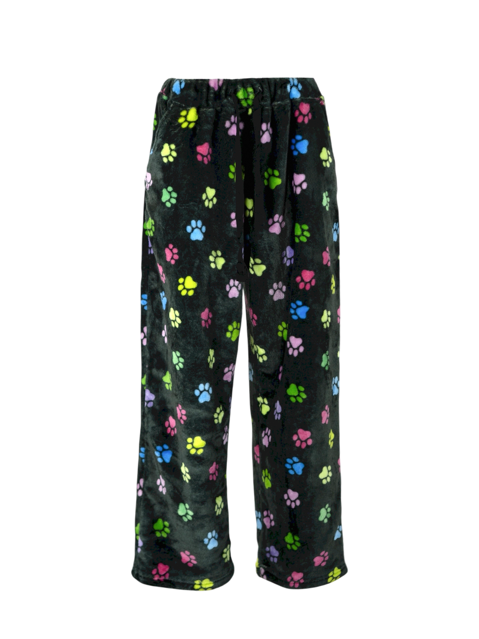 Paw Print Fleece Pants – Igusa