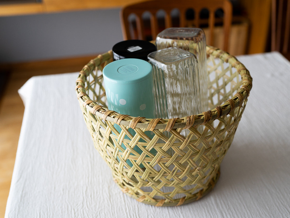 通気性のよい すず竹の椀かご – 市川籠店 | 1basketry