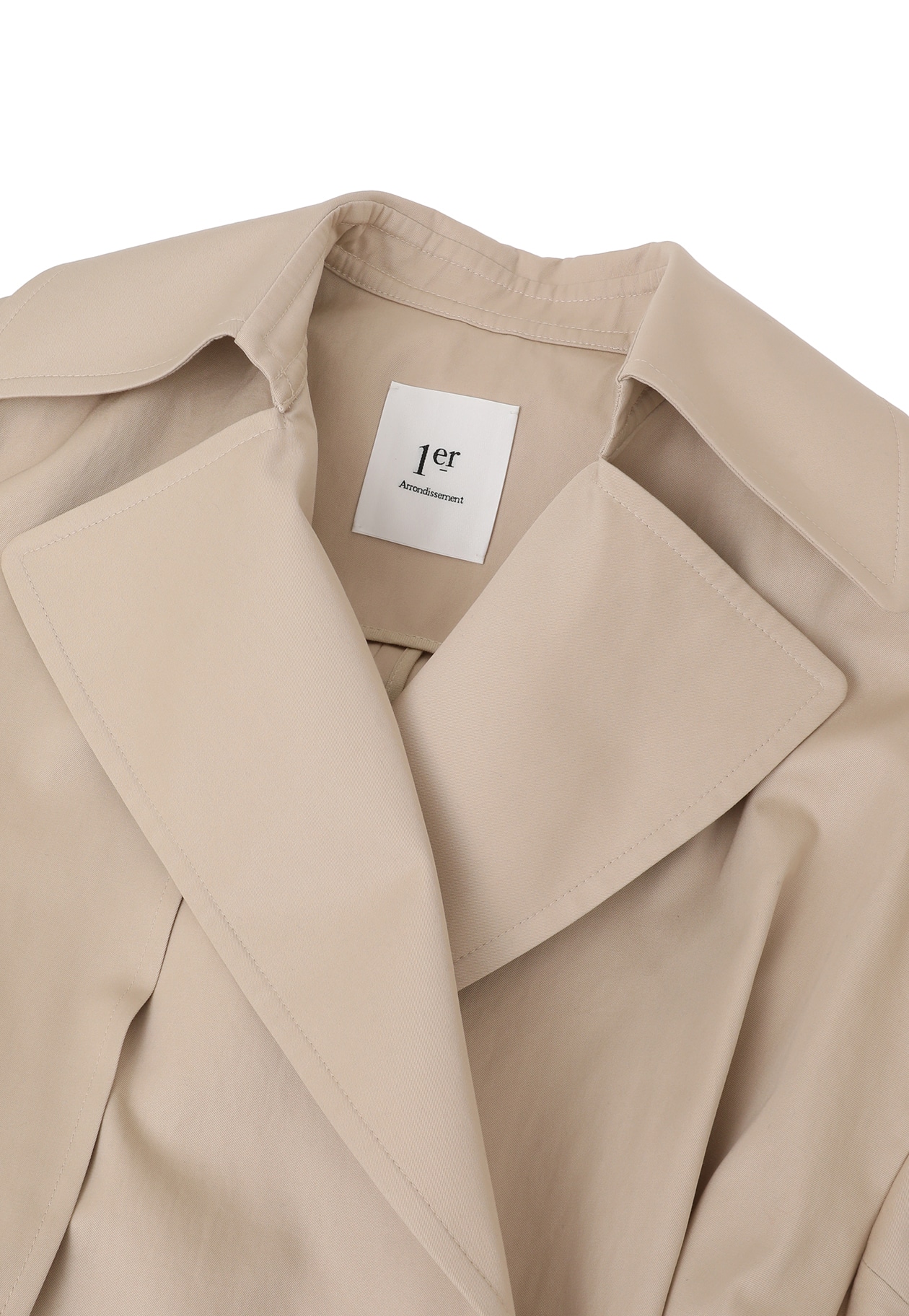 コットンギャバトレンチコート】｜1er Arrondissement（プルミエ