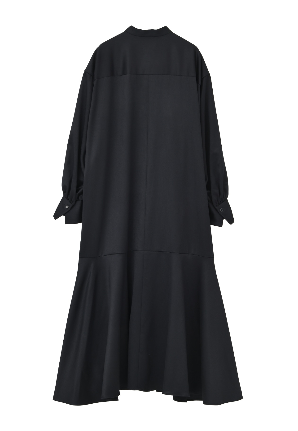 ウールサテンシャツワンピース】｜1er Arrondissement（プルミエ