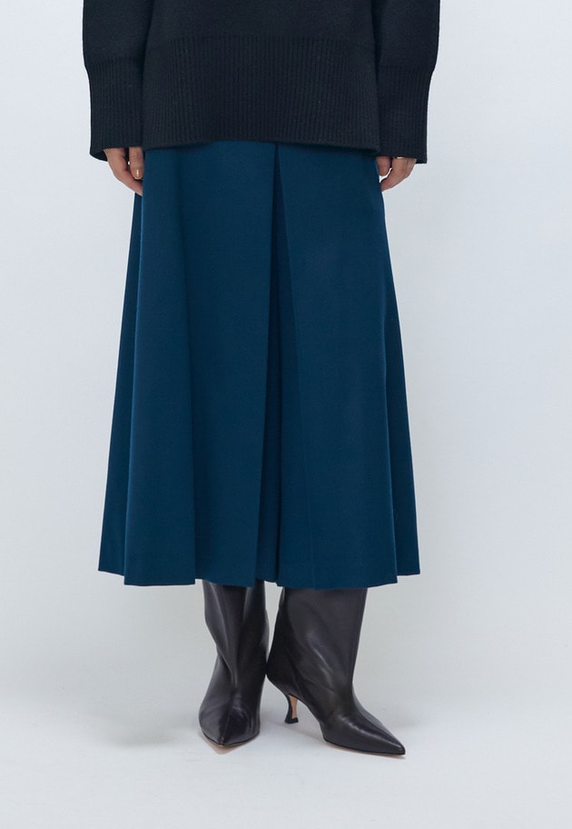 ウールサテンキュロットパンツ】｜1er Arrondissement（プルミエ