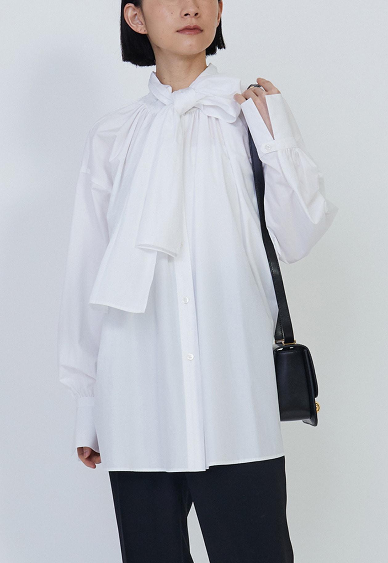 ボウタイブラウス】｜1er Arrondissement（プルミエ アロンディスモン