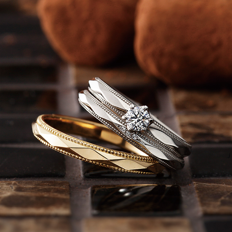 アンティークなセットリング | 長野県 結婚指輪・婚約指輪