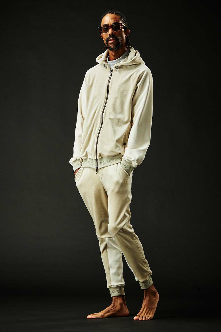 COMBINATION SPORT JOPPERS RIB［OFF WHITE/SAND BEIGE］ | VATOMCE