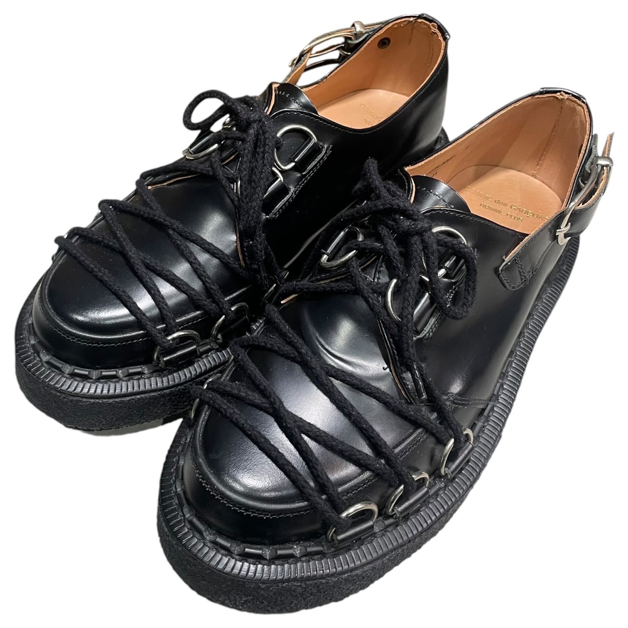 COMME des GARCONS HOMME PLUS × GEORGE COX 19AW D RING BUCKLE