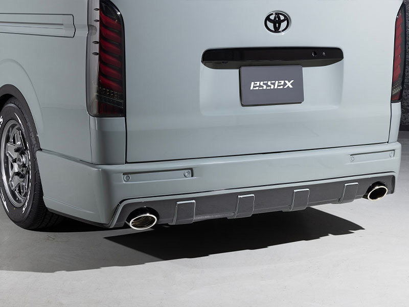 4型～現行モデルハイエース 標準ボディー用 LEGARE リアバンパー