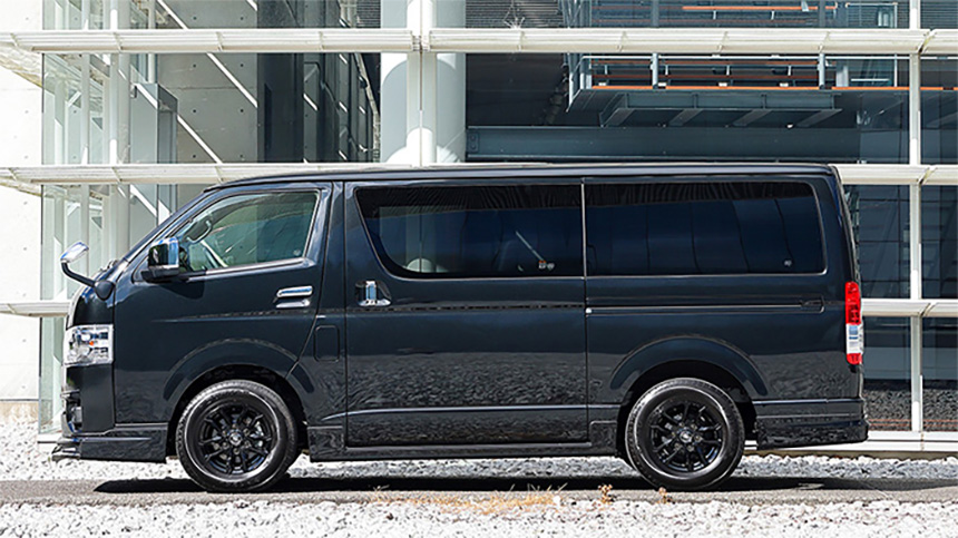 ハイエース 4型～現行モデル 標準ボディー用 モデリスタ サイド